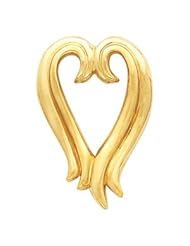 34.00X23.00 Mm 14K Yellow Gold Pendant Enhancer
