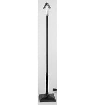 62 Inch Mission Floor Base/2Lt Inch V Inch Clstr Floor Lamps