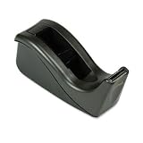 MMMC60BK Desktop Tape Dispenser,1 Core,Up to 3/4 x 36 Yds, Black
