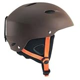 Pro-Tec PR-05495 MDB 2XL-PT ProTec Mercenary Ski/Snow Helmet Mat Dk Brwn