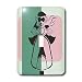 TNMGraphics Retro Designs - Mod Scooter Girl - Light Switch Covers - single toggle switch