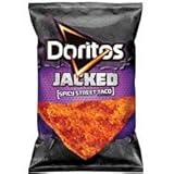 Frito Lay, Doritos, Jacked "The Bold Experiment Winner", Spicy Street Taco, 10oz Bag (Pack of 3)