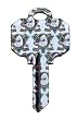 Anaheim Mighty Ducks Schlage SC1 House Key