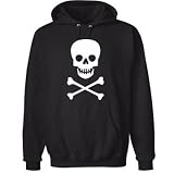 Skull Hoodie: Custom Unisex Hanes Ultimate Cotton Heavyweight Hoodie