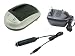TechFuel® Premium Battery Charger for Canon DC210 Camcorder
