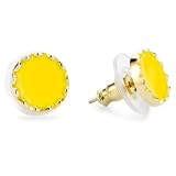 Kate Spade New York Dot To Dot Yellow Stud Ear