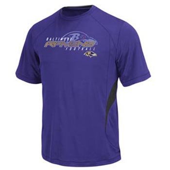 Baltimore Ravens NFL Fan Fare III Purple Performance Shirt - XL
