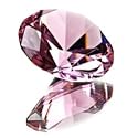 Large Pink Diamond Paperweight