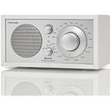 Tivoli Audio M1BTWHT Model One BT- Bluetooth AM/FM Radio (White/Silver)