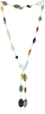 Margo Morrison New York Multi-Color multi-Gemstone Crystal Lariat, 22