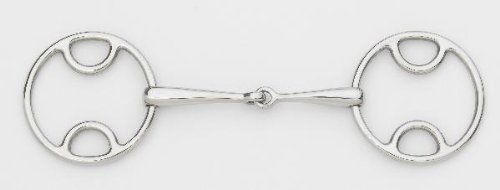 Metalab Stainless Steel Loop Ring Gag Bit