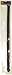 Hodge Silk Baritone Saxophone Swab - Black