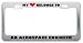 My Heart Belongs To An Aerospace Engineer Career Profession Metal License Plate Frame Holder Border Tag