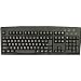 Chinese USB Wired Computer Keyboard (Black) SimplyPlugo Brand Black Background Keys with White - Off White Letters or Characters