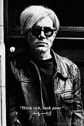 Andy Warhol Self Potrait Poster Print (Size 24x36)