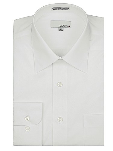 Modena Men's Long Sleeve Dress Shirt - Colors - All Sizes (Including Big & Tall)