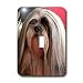 Dogs Lhasa Apsos - Lhasa Apsos Portrait - Light Switch Covers - single toggle switch