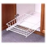 Under Sink Pull Out Basket - wire (White) (5