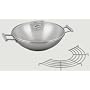 GR�WE WOK 32 cm mit Glasdeckel und Ablagegitter, J&hellip von GR�WE