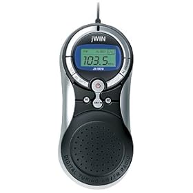 Click here to buy Pll Digital Tuning Am fm Pocket Radio and Alarm Clock with Built-in Hi-fi Speakers by jWIN.