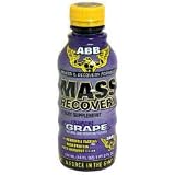 ABB Mass Recovery Post-Workout and Daily Nutrition Drink, Volumizing Grape 24 - 18 fl oz bottles