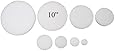 10" x 1" Styrofoam Arts & Crafts Discs Circles (12 Pack)