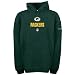 Packers Reebok NFL Lockup Hoody - Big Kids ( sz. M, Green : Packers )