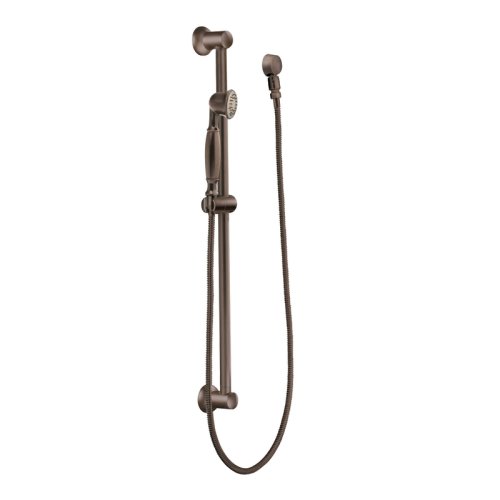 Moen 3869ORB Single Function Handshower with Slidebar, Oil Rubbed Bronze