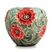 Franz Poppy Flower Mid Size Vase