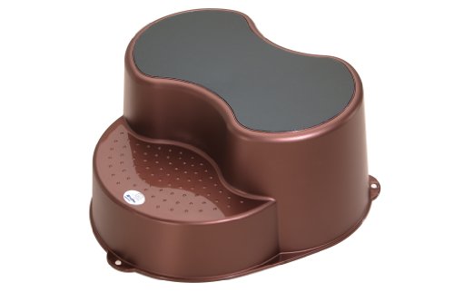 Imagen principal de Rotho 200050137 Top - Taburete infantil (2 escalones), color marrón