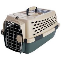 Petmate Kennel Cab Fashion - Small - Peacock Blue Coffee Grounds