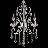 Dale Tiffany GH90123 17-Inch by 24-Inch Multicolored Eastbridge Chandelier with Polished Chrome Finish