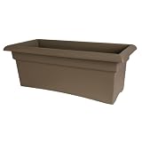 Buy Fiskars 57726 26-Inch Veranda Rectangular Planter Box, Cement by Fiskars
