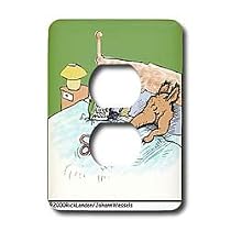 Londons Times Funny Bugs and Slugs Cartoons - Ant Codependency Ants Who Love Too Much - Light Switch Covers - 2 plug outlet cover