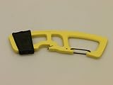Benchmade Strap Cutter with Carabineer (Yellow)