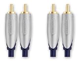 Bandridge Premium - Câble audio stéréo - 2 x RCA Mâle/ Mâle - 5 m