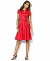 Lauren by Ralph Lauren Sherri Shirtdress with Tie