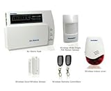 New Mace Group D I Y Wireless Home Alarm System Kit Easy Use Built-In Led Keypad Speaker