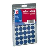 Color Coding Labels 3/4 Diameter Asst 1000/ Pack (ZIN05472)