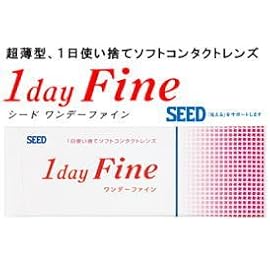 シード ワンデーファイン BC8.7 PWR-7.00 【1日使い捨てコンタクトレンズ】
