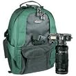 Lowepro Mini Trekker AW Sac � dos pour Appareil photo et Objectifs Vert fonc�