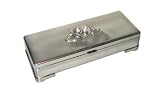 Godinger Silver Plated Jewelry Box with Stones