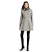 Via Spiga Womens Milano Double-Breasted Coat with Faux-Fur Collar