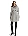 Via Spiga Women's Milano Double Breasted Coat With Faux Fur Collar