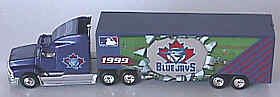 Toronto Blue Jays White Rose '99 Tractor Trailer Feature All Die-Cast Metal Cab