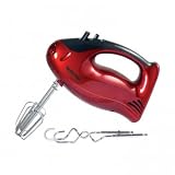 Better Chef IM-811R 5-speed Red Turbo Mixer