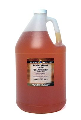 Sunfood Amber Agave, Raw, Organic – One Gallon