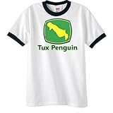 6. Linux Deere Ringer T-Shirt