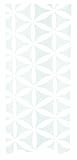 Produkt-Bild: Spirella 10.10418 Duschvorhang "Rania White", textil B x H: 180 cm x 200 cm