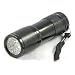 9 LED 400 nM UV Ultra Violet Blacklight Flashlight 3AAA, 7301UV400